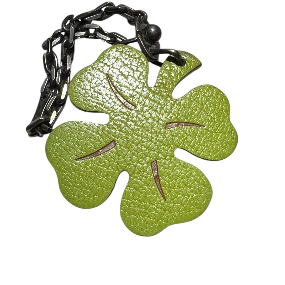 Hermes 4 Leaf Clover Bag Charm